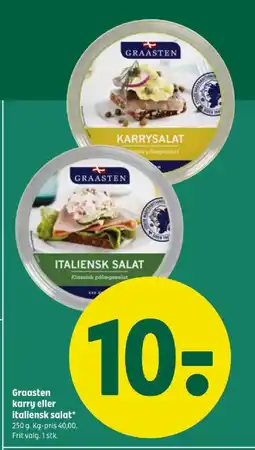 Coop 365 Graasten karry eller italiensk salat tilbud