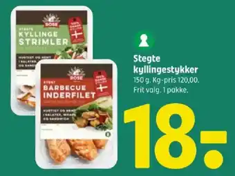 Coop 365 Stegte kyllingestykker tilbud