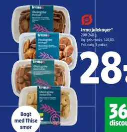 Coop 365 Irma julekager tilbud