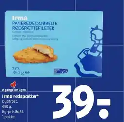 Coop 365 Irma rødspætter tilbud