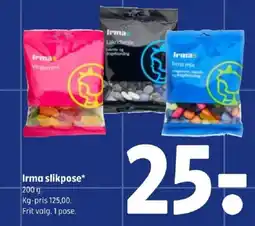 Coop 365 Irma slikpose tilbud