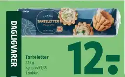 Coop 365 Tarteletter tilbud