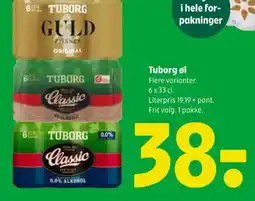 Coop 365 Tuborg øl tilbud