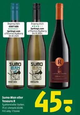 Coop 365 Sumo Man eller Tesauro R tilbud