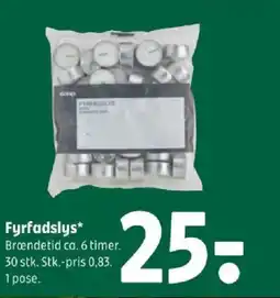 Coop 365 Fyrfadslys tilbud