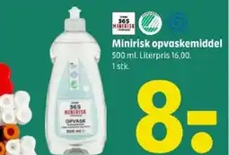 Coop 365 Minirisk opvaskemiddel tilbud