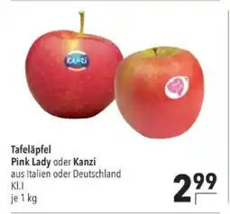 Citti Tafeläpfel pink lady oder kanzi tilbud