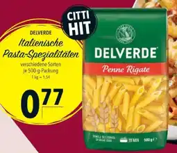 Citti DELVERDE Italienische pasta-spezialitäten tilbud