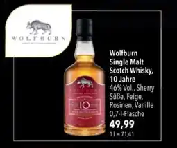 Citti WOLFBURN Single malt scotch whisky, 10 jahre tilbud