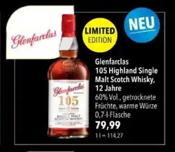 Citti GLENFARCLAS 105 highland single malt scotch whisky, 12 jahre tilbud