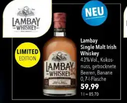 Citti LAMBAY Single malt irish whiskey tilbud