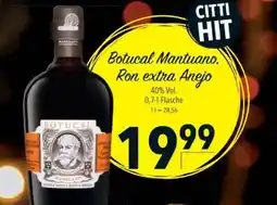 Citti BOTUCAL Mantuano, ron extra anejo tilbud