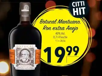Citti BOTUCAL Mantuano, ron extra anejo tilbud