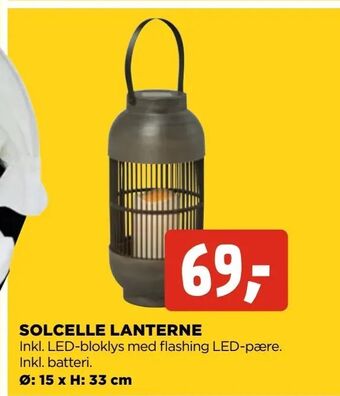 Solcelle lanterne