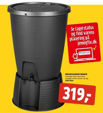 jem & fix Regnvandstønde tilbud