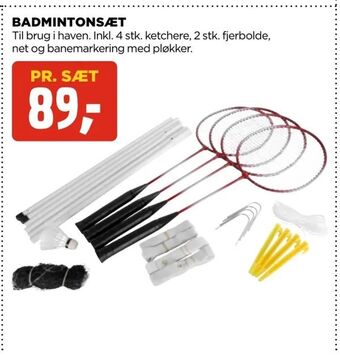 Badmintonsæt
