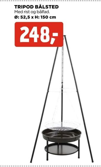 jem & fix Tripod bålsted tilbud