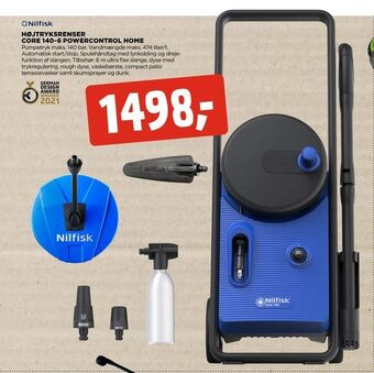 jem & fix Højtryksrenser core 140-6 powercontrol home tilbud