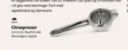 Kop & Kande Citruspresser, DKK 249.95 tilbud