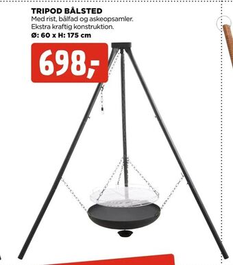 jem & fix Tripod bålsted tilbud