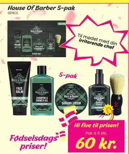 Hi five House Of Barber 5-pak, DKK 60 tilbud