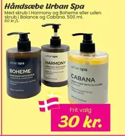 Hi five Håndsæbe Urban Spa, DKK 30 tilbud