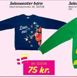 Hi five Julesweater børn, DKK 75 tilbud