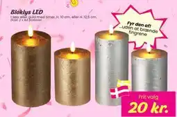 Hi five Bloklys LED, DKK 20 tilbud