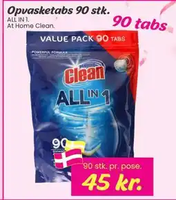 Hi five Opvasketabs 90 stk., DKK 45 tilbud