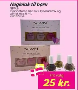 Hi five Neglelak til børn, DKK 25 tilbud