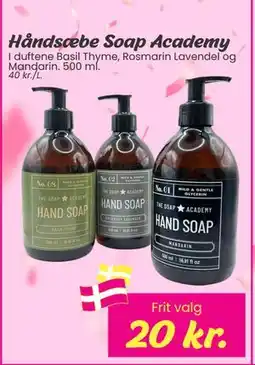 Hi five Håndsæbe Soap Academy, DKK 20 tilbud