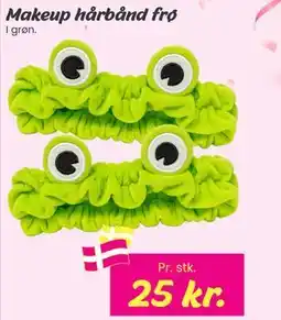 Hi five Makeup hårbånd frø, DKK 25 tilbud
