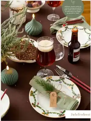 Kop & Kande Desserttallerken, DKK 399.95 tilbud