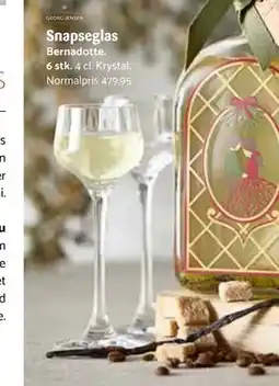 Kop & Kande Snapseglas, DKK 479.95 tilbud