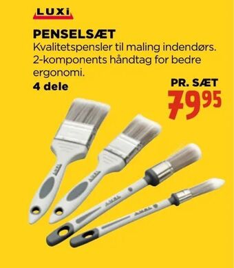 jem & fix Penselsæt tilbud