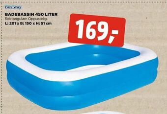 jem & fix Badebassin 450 liter tilbud