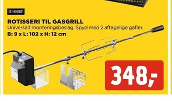 jem & fix Rotisseri til gasgrill tilbud