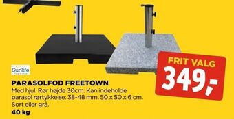 jem & fix Parasolfod freetown tilbud