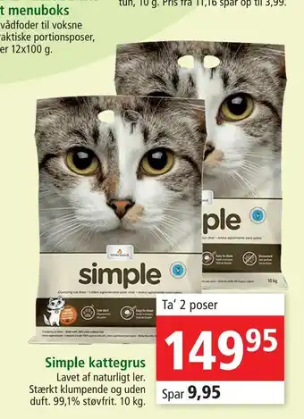 Simple kattegrus