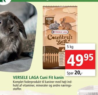 Maxi Zoo VERSELE LAGA Cuni Fit kanin tilbud