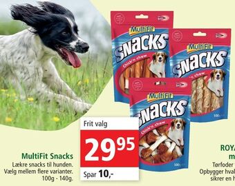 Maxi Zoo MultiFit Snacks tilbud