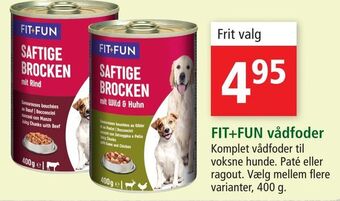 Maxi Zoo FIT+FUN vådfoder tilbud