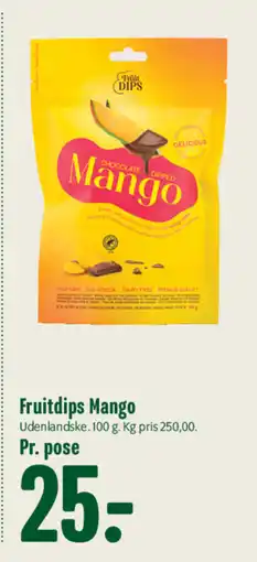 Min Købmand Fruitdips Mango tilbud