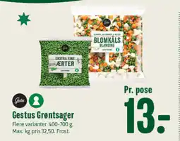 Min Købmand Gestus Grøntsager tilbud