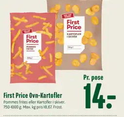 Min Købmand First Price Ovn-Kartofler tilbud