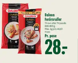 Min Købmand Daloon Forårsruller tilbud