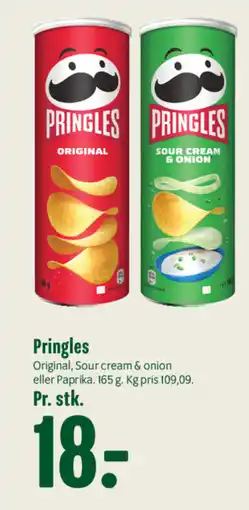 Min Købmand Pringles tilbud
