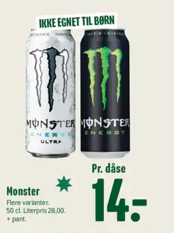 Min Købmand Monster tilbud