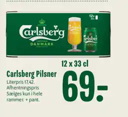Min Købmand Carlsberg Pilsner tilbud