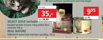 Maxi Zoo SELECT GOLD tørfoder tilbud